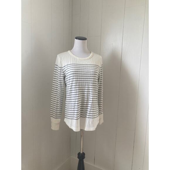 Talbots Striped Lightweight Pullover Sweater, Size M - Picture 1 of 5